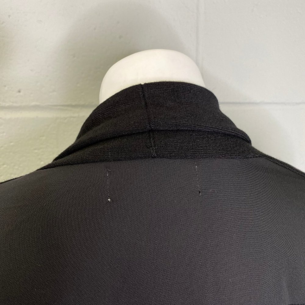 Calvin Klein Black Open Long Sleeve Cardigan - Picture 6 of 8